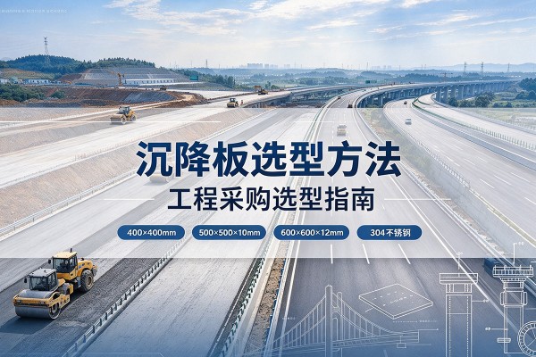 文水沉降板选择方法