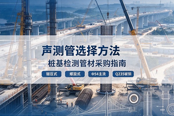文水声测管选型标准