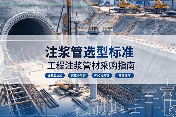 文水注浆管选型标准